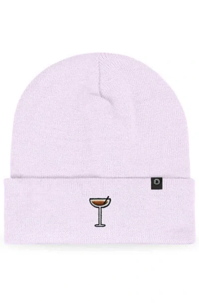 Dalix Espresso Martini Beanie Cap In Purple
