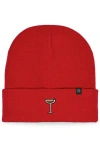 Dalix Espresso Martini Beanie Cap In Red