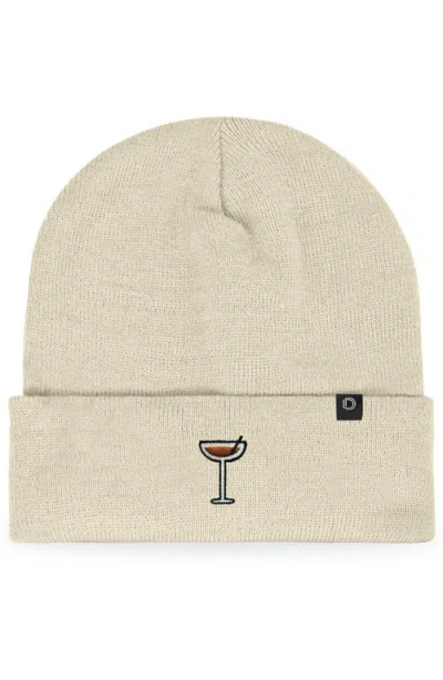 Dalix Espresso Martini Beanie Cap In Sand