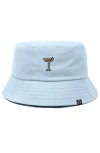 Dalix Espresso Martini Bucket Hat In Forever Blue