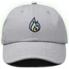 Dalix Fire Dad Hat In Gray