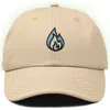 Dalix Fire Dad Hat In Khaki