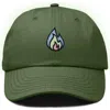 Dalix Fire Dad Hat In Olive