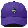 Dalix Fire Dad Hat In Purple