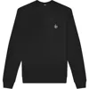 Dalix Fire Fleece Sweatshirt In Black