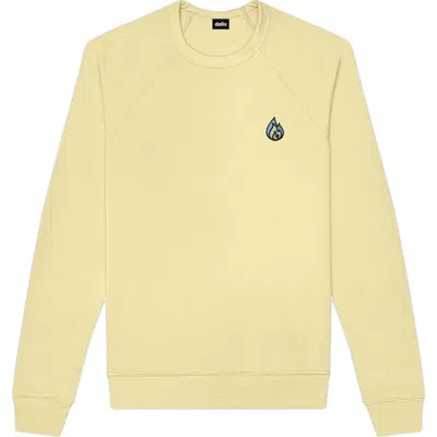 Dalix Fire Fleece Sweatshirt In French Vanilla