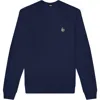 Dalix Fire Fleece Sweatshirt In Navy Blue