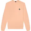 Dalix Fire Fleece Sweatshirt In Peach