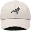 Dalix Fossil Embroidered Outdoor Hat In Beige