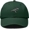 Dalix Fossil Embroidered Outdoor Hat In Dark Green