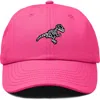 Dalix Fossil Embroidered Outdoor Hat In Hot Pink