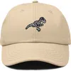 Dalix Fossil Embroidered Outdoor Hat In Khaki