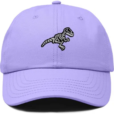 Dalix Fossil Embroidered Outdoor Hat In Lavender