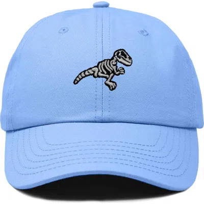 Dalix Fossil Embroidered Outdoor Hat In Light Blue