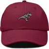 Dalix Fossil Embroidered Outdoor Hat In Maroon