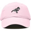 Dalix Fossil Embroidered Outdoor Hat In Washed Pink