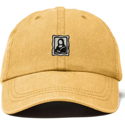 Dalix Frame Dad Cap In Gold