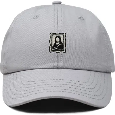 Dalix Frame Dad Cap In Gray