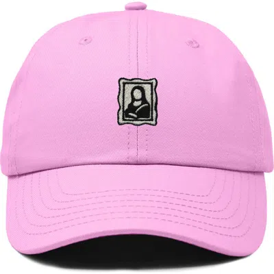 Dalix Frame Dad Cap In Pink