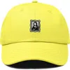 Dalix Frame Dad Cap In Yellow