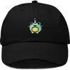 Dalix Froggy Unicorn Embroidered Cap In Black