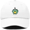 Dalix Froggy Unicorn Embroidered Cap In White