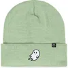 Dalix Ghost Beanie In Light Green