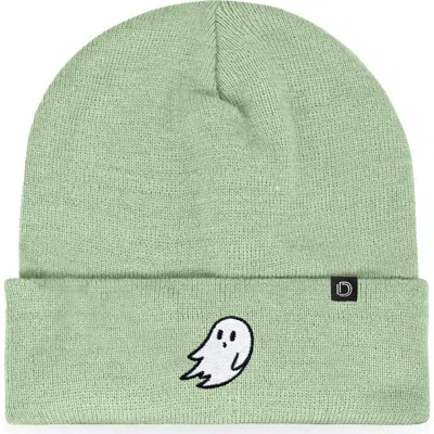 Dalix Ghost Beanie In Light Green