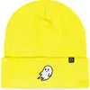 Dalix Ghost Beanie In Neon Yellow