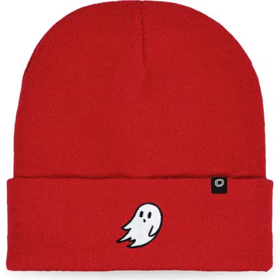 Dalix Ghost Beanie In Red