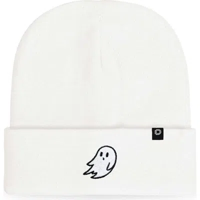 Dalix Ghost Beanie In White
