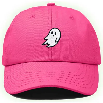 Dalix Ghost Dad Hat In Hot Pink