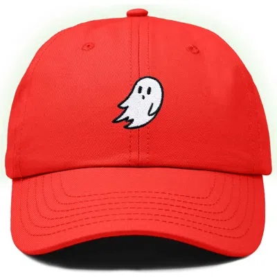 Dalix Ghost Dad Hat In Red
