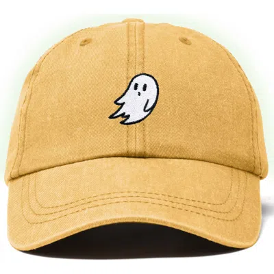 Dalix Ghost Dad Hat In Washed Gold