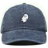 Dalix Ghost Dad Hat In Washed Navy Blue