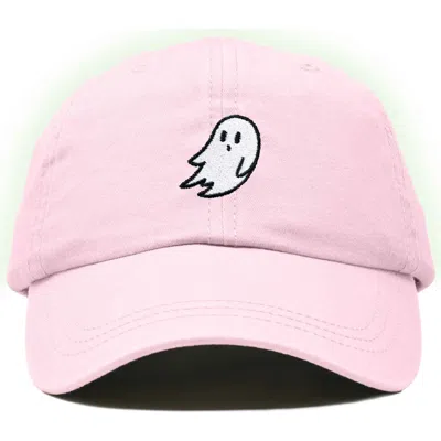 Dalix Ghost Dad Hat In Washed Pink
