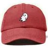 Dalix Ghost Dad Hat In Washed Red