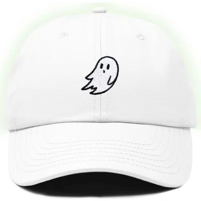 Dalix Ghost Dad Hat In White