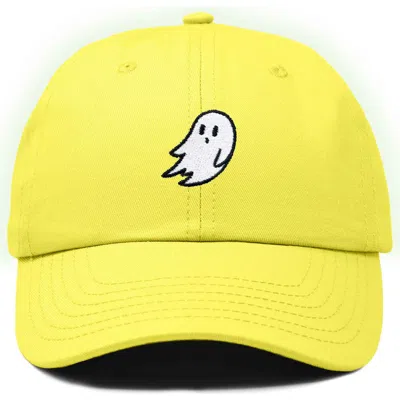 Dalix Ghost Dad Hat In Yellow