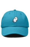 Dalix Ghost Embroidered Low Crown Cap In Blue