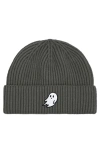 Dalix Ghost Fishermans Beanie Knit Watch Cap In Asphalt Gray