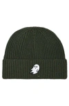 Dalix Ghost Fishermans Beanie Knit Watch Cap In Olive