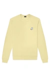 Dalix Ghost Fleece Sweatshirt In French Vanilla