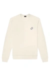 Dalix Ghost Fleece Sweatshirt In Natural
