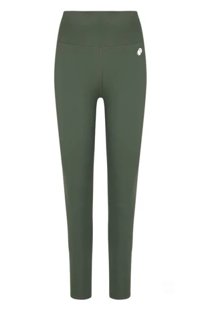 Dalix Ghost Flex Stretch Leggings In Green