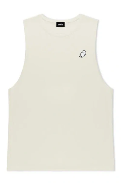 Dalix Ghost Lightweight Jersey Tank In Neutral