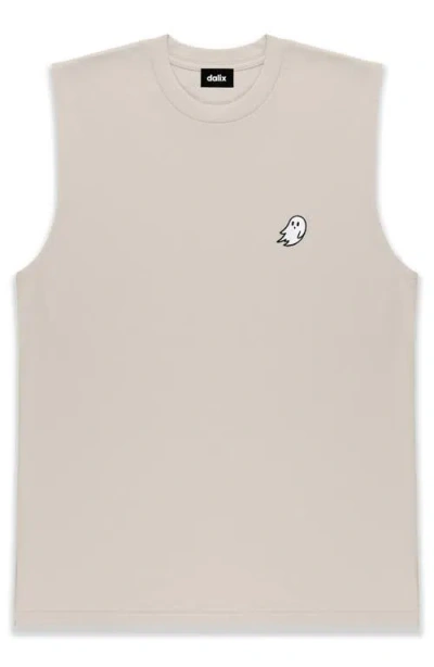 Dalix Ghost Midweight Jersey Tank In Neutral