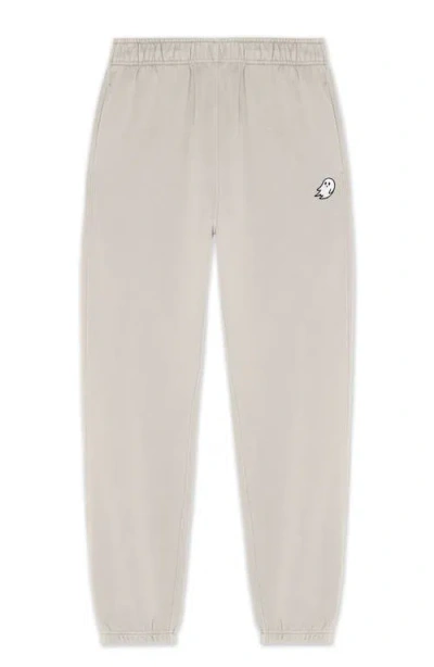 Dalix Ghost Midweight Relaxed Faded Track Pant In Neutral