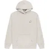 Dalix Ghost Relaxed Midweight Faded Fleece Hoodie In Neutral