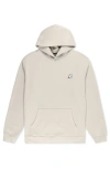 Dalix Ghost Relaxed Midweight Fleece Pullover Hoodie In Brown
